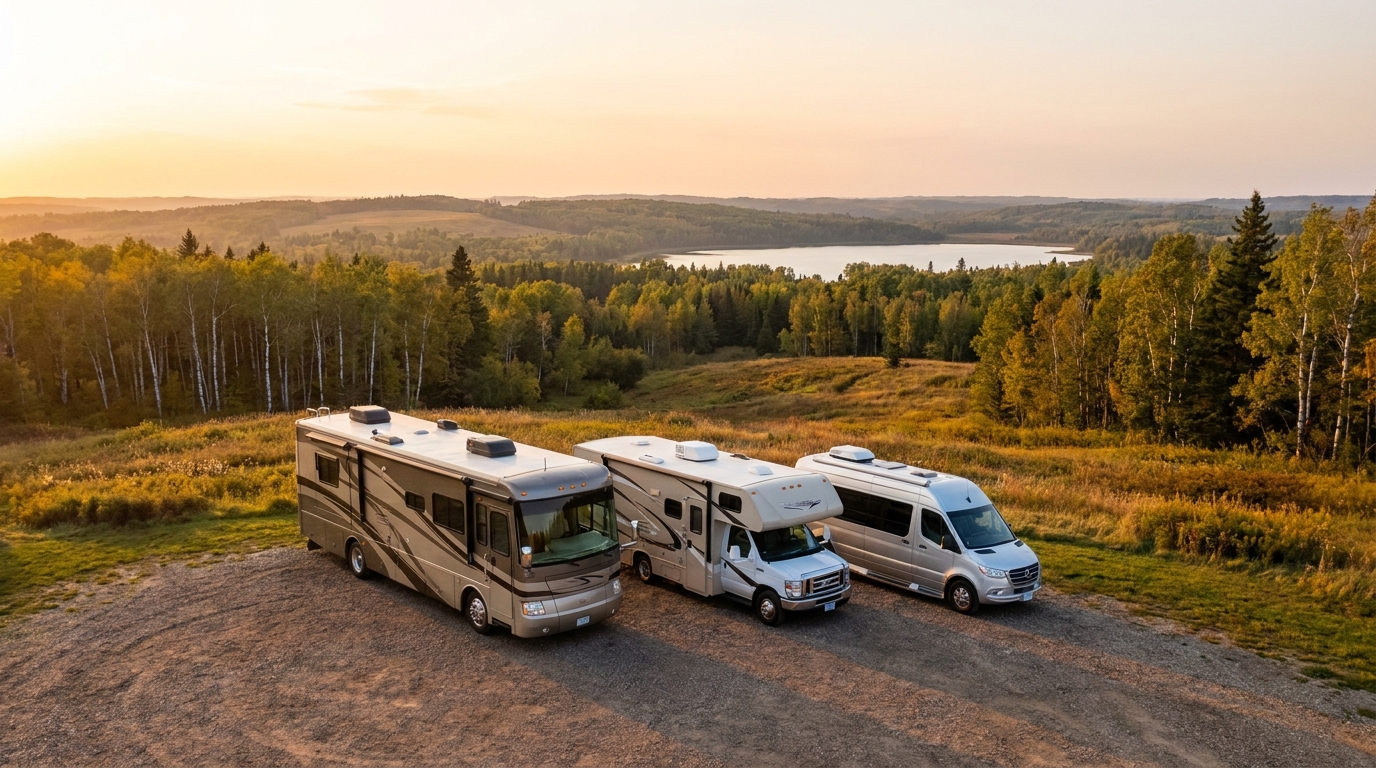 Map for RV Rental Comparison in Central North US - Suppliers and Vehicles 2026